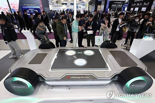 이것이 46시리즈 배터리 전기차 [연합뉴스 자료사진]