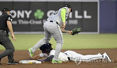 김하성. ⓒ연합뉴스 AFP