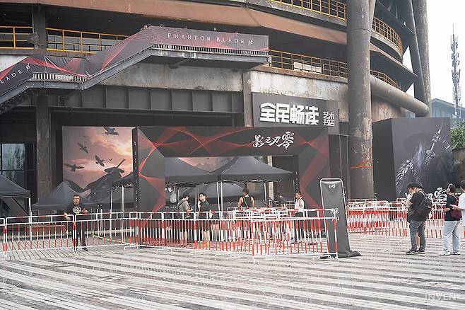 ▲ 출시 전이지만 거대한 규모로 시연 행사를 진행했다