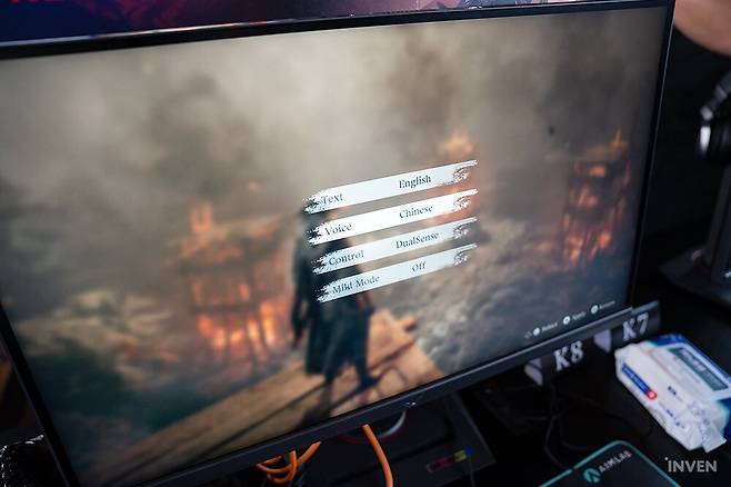 ▲ 최초로 공개된 이번 시연 버전