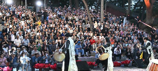 개막식 식전공연 사맛디의 타악기공연