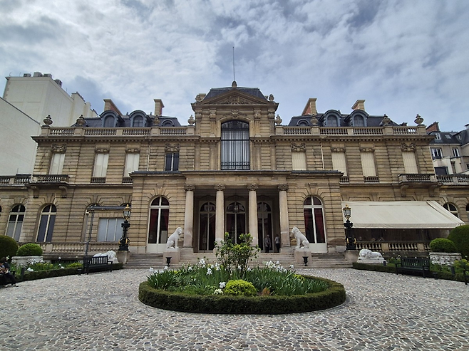자크마르 앙드레 미술관. 1세기전 저택이지만 보존 상태가 정말 훌륭했고, 내부의 화려함은 영국에선 비견할 건축물이 없어 보였다. ©김슬기