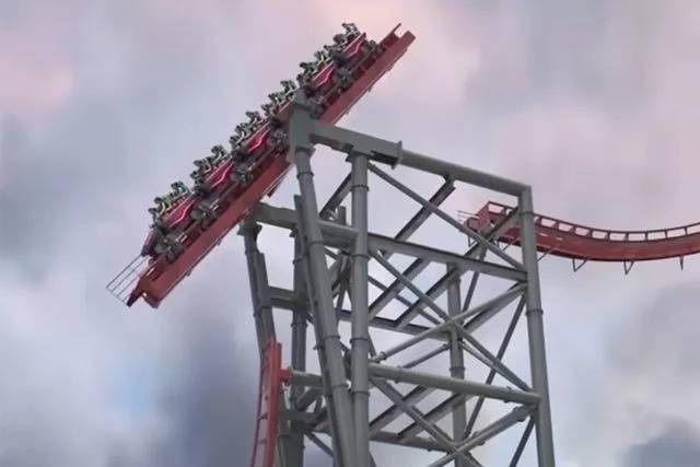 시더포인트 놀이공원의 사이렌의 저주의 모습. 뉴시스