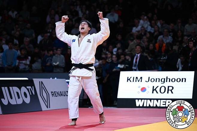 [서울=뉴시스] 유도 국가대표 김종훈. (사진=국제유도연맹 홈페이지 캡처) *재판매 및 DB 금지