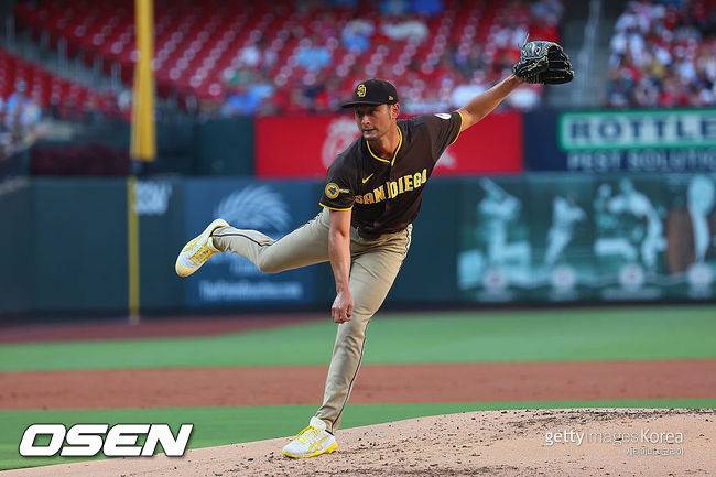 [사진] 샌디에이고 다르빗슈 유. ⓒGettyimages(무단전재 및 재배포 금지)