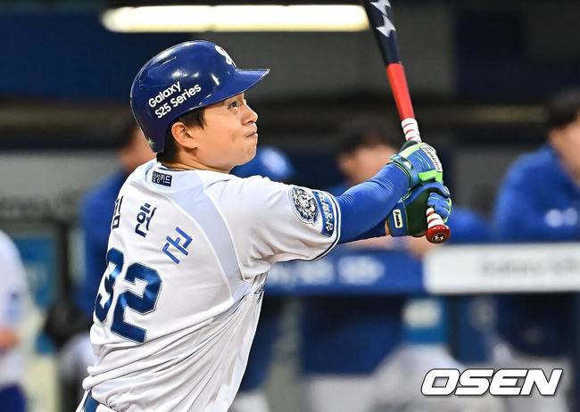 [OSEN=대구, 이석우 기자] 삼성 라이온즈 김헌곤 036 2025.04.19 / foto0307@osen.co.kr