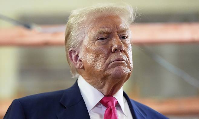 도널드 트럼프 미국 대통령. AP연합뉴스