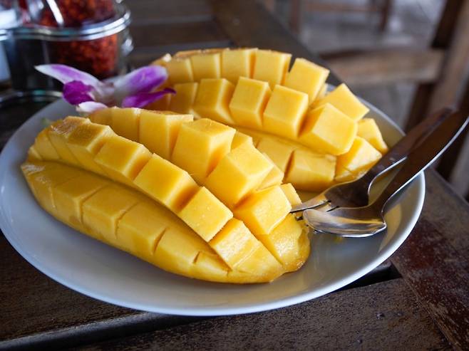 망고. 아이클릭아트