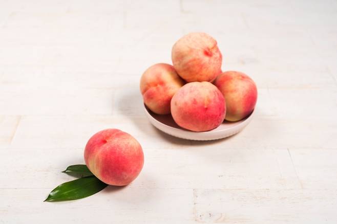 복숭아. 아이클릭아트