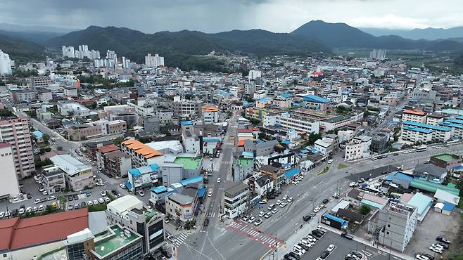 7월21일 경북 의성군 의성읍 모습 ⓒ시사저널 임준선
