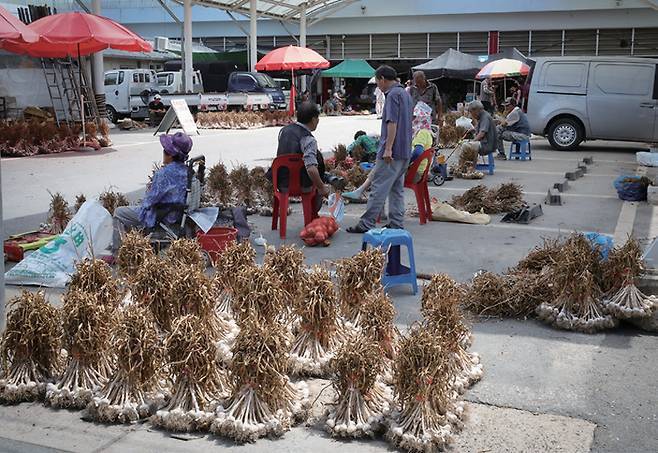 7월22일 경북 의성군 의성읍에 위치한 의성공설전통시장 ⓒ시사저널 임준선