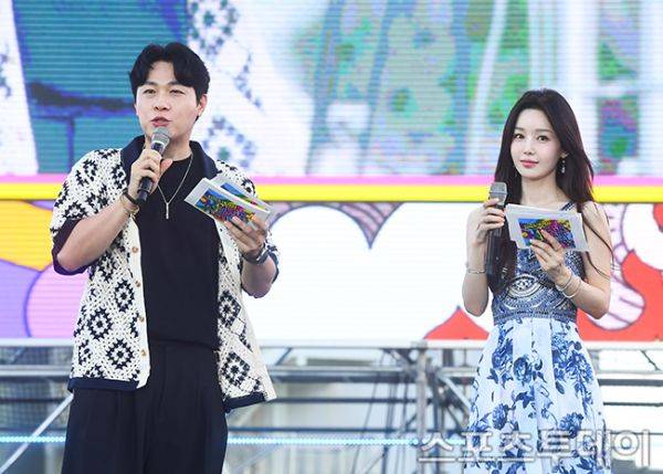 MC 양성화, 남규리 / 사진=팽현준 기자