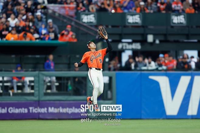 ▲ 중견수 수비는 문제 없었다.