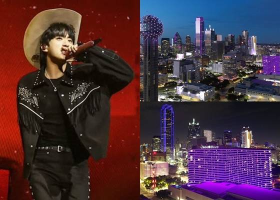 "방탄소년단 진과 아미가 여기 있어서 좋았어요" 美 댈러스 보랏빛 선물 한아름