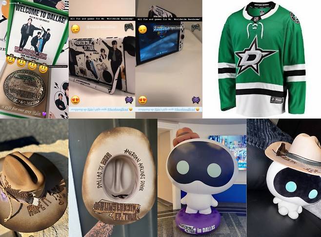 "방탄소년단 진과 아미가 여기 있어서 좋았어요" 美 댈러스 보랏빛 선물 한아름