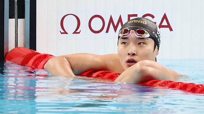 한국 수영 김우민