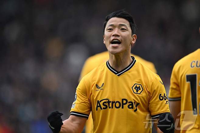 울버햄튼 황희찬. ⓒ AFP=뉴스1