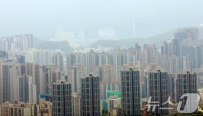 서울 시내 아파트 모습. 2025.7.24/뉴스1 ⓒ News1 김명섭 기자