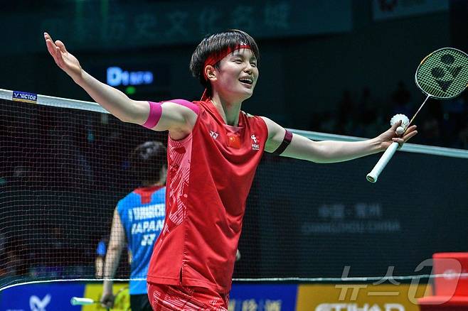 중국 배드민턴 국가대표 왕즈이. ⓒ AFP=뉴스1