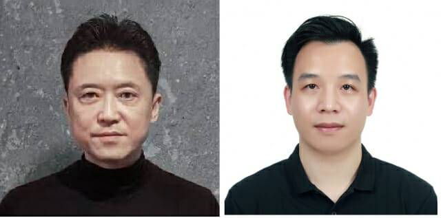 KAIST 전기및 전자공학부 김용대 교수(왼쪽)와 제1저다인 투안 딘 호앙 연구생.