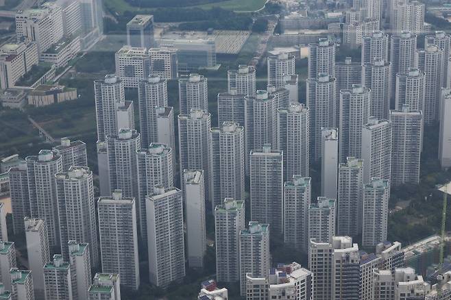 서울 아파트 전경. 연합뉴스