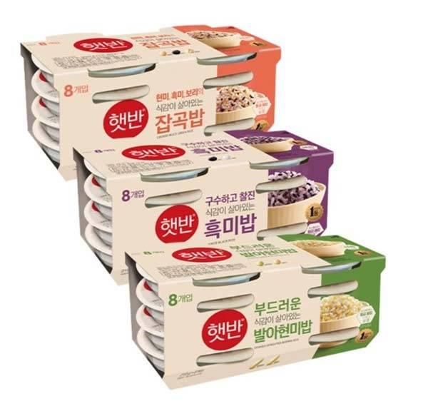 건강을 중시하는 소비 트렌드가 확산하며, Z세대와 40대를 중심으로 즉석 잡곡밥 소비가 빠르게 늘고 있다./사진=씨제이제일제당 공식 홈페이지