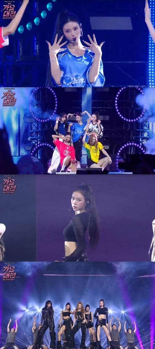 지난 26일 개최된 ‘2025 SBS 가요대전 Summer’에 그룹 MEOVV(미야오, 수인·가원·안나·나린·엘라)가 출연해 무대를 꾸몄다.