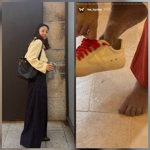 이효리는 27일 자신의 SNS에 다수의 사진을 게재했다. 사진 속에는 서울 시내에서 평범한 외출을 즐기는 이효리의 모습이 담겼다. 사진=SNS