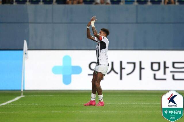 대전과 서울의 경기 모습/한국프로축구연맹