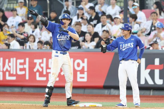 삼성 라이온즈 구자욱./삼성 라이온즈