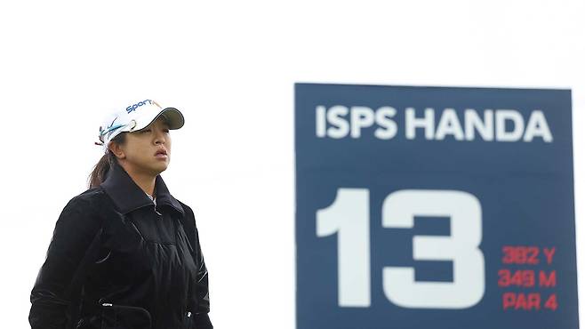 선두 로티 워드를 2타 차로 추격하며 최종라운드에 나설 김세영. [사진=LPGA]