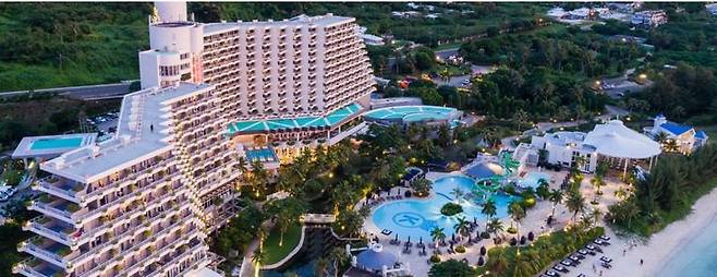 [서울=뉴시스] 사이판 켄싱턴호텔 전경.(사진=이랜드파크 제공) *재판매 및 DB 금지