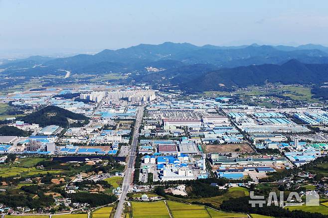 [완주=뉴시스] 완주산업단지 전경. *재판매 및 DB 금지