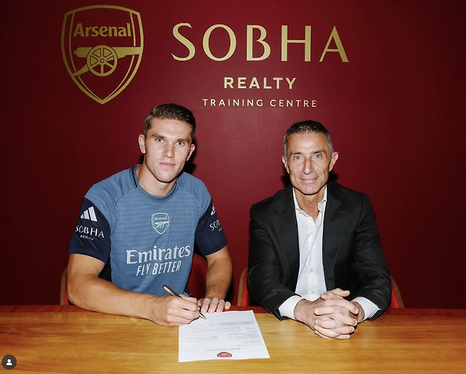 아스널 인스타그램 캡처