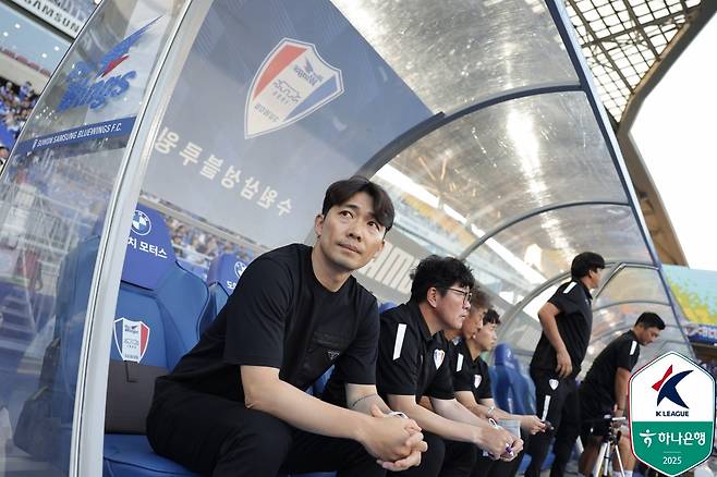 변성환 수원 삼성 감독. /사진=한국프로축구연맹 제공