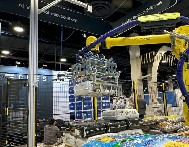 씨메스 포대 팔레타이징 솔루션 (사진=씨메스)