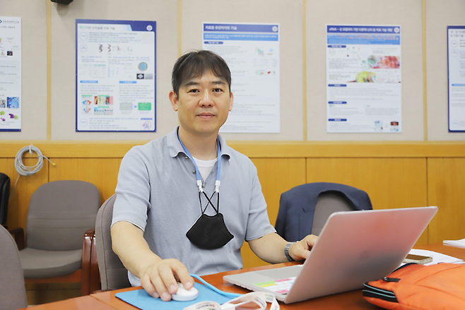 미래형동물자원센터 김선욱 박사. 한국생명공학연구원 제공