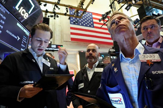 뉴욕증권거래소(NYSE). /로이터=연합뉴스