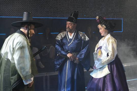 지난해 한국-루마니아-몰도바 국제교류공연 'Hamlet Liber' 공연 모습. 대전연극협회 제공