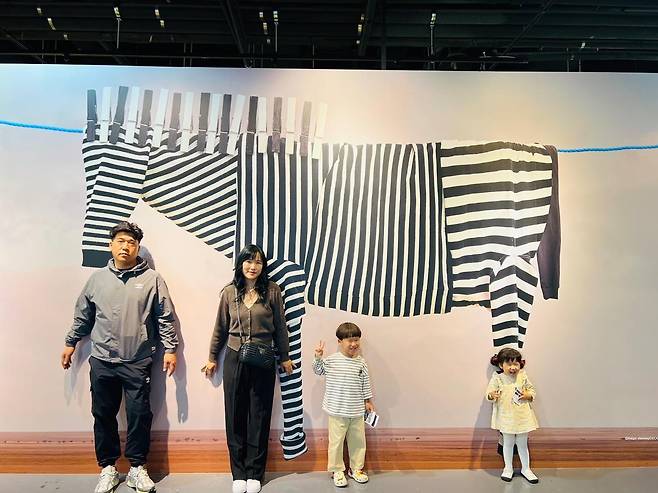 장상빈 씨 가족. 한국장기조직기증원