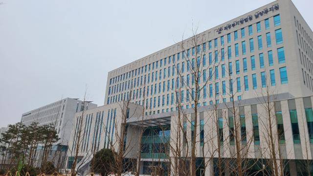 경기 남양주시 의정부지법 남양주지원. 한국일보 자료사진