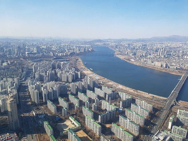 서울 송파구 잠실주공5단지 일대. [김호영 기자]