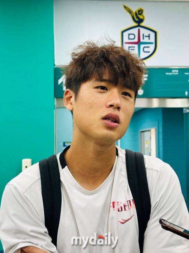 27일 대전월드컵경기장에서 펼쳐진 대전 하나시티즌과의 경기 후 인터뷰를 진행한 김주성(FC서울)/최병진 기자