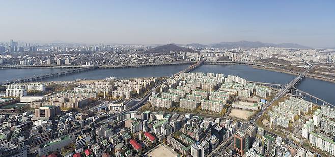 강남구 압구정동 현대아파트 일대 [현대건설]