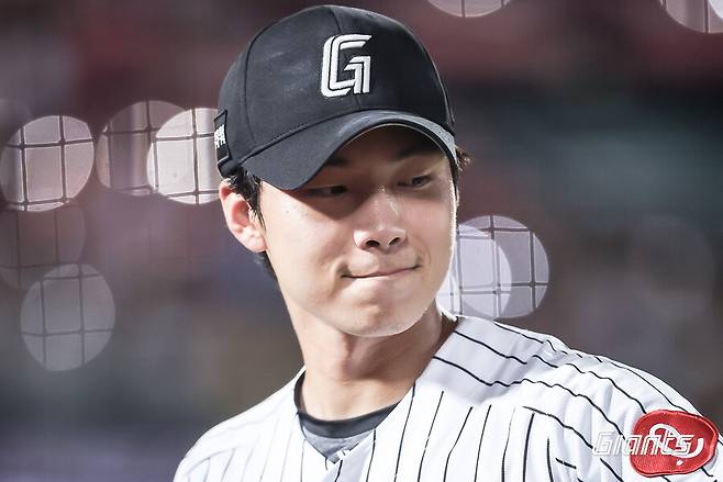 ▲ 홍민기 ⓒ롯데 자이언츠