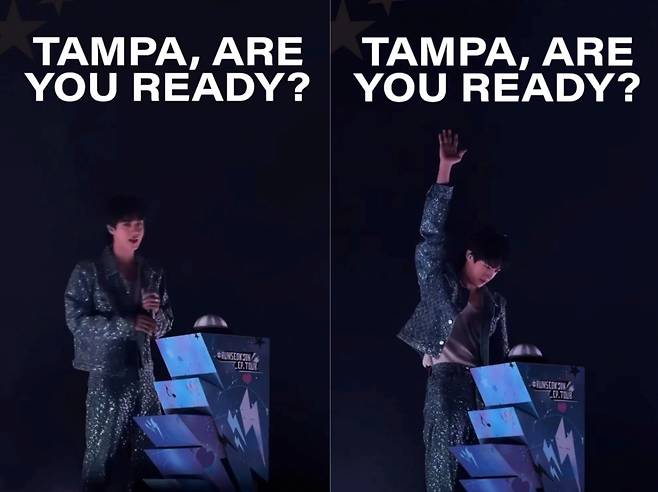 'SOLD OUT' 방탄소년단 진, 美 탬파 아말리 아레나 최초 매진 亞아티스트 '大기록'