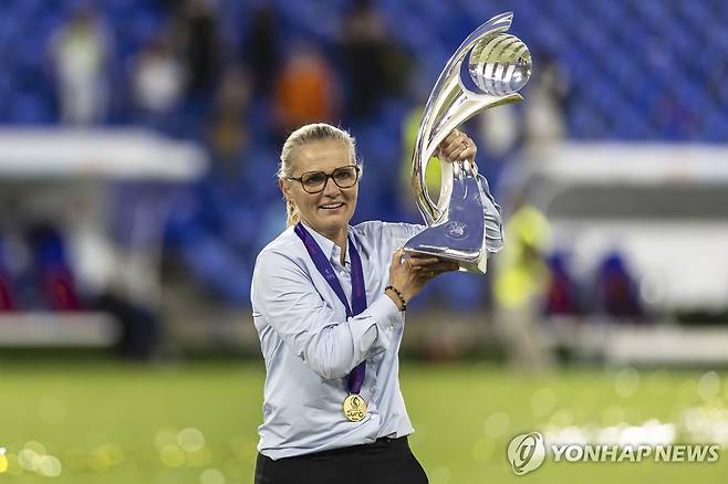 사리나 비흐만 잉글랜드 감독 [AP=연합뉴스]