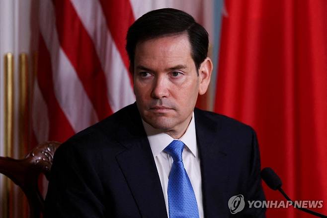 마코 루비오 미국 국무장관 [로이터 연합뉴스 자료사진. 재판매 및 DB 금지]