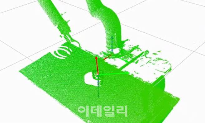 3D 비전 인식 이미지. (사진=뉴로메카)