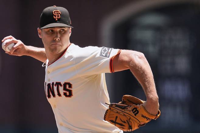 샌프란시스코 자이언츠 랜든 루프는 팔꿈치 부상을 입어 IL에 올랐다. 연합AP연합뉴스